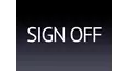 SIGN OFF