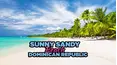 Sunny Sandy Beach: Dominican Republic