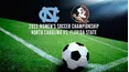 2022 Women's Soccer Championship - North Carolina vs. Florida State