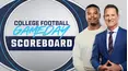 College Football Gameday Scoreboard