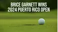 Brice Garnett Wins 2024 Puerto Rico Open