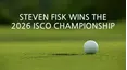 Steven Fisk Wins the 2026 ISCO Championship