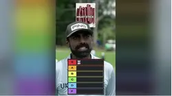 Sahith Theegala tier-ranks golf-course snacks
