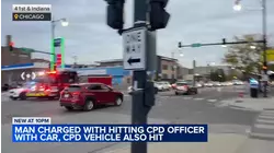 Man charged with hitting cop with car on South Side: CPD