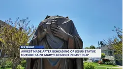 Woman arrested for damaging Jesus statue at St. Mary's Church