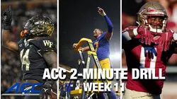2021 ACC 2-Minute Drill: Week 11