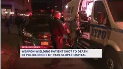 Weapon-wielding patient fatally shot by police inside Brooklyn Methodist Hospital