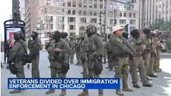 Veterans divided over immigration operations in Chicago area