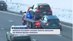 Southbound Sprain Brook Parkway reopens after major crash causes miles of delays