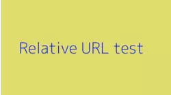 Relative URL test - segments one level up