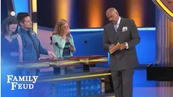 Ooh baby, let me touch your... WHAT??!! | Family Feud