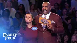 The Zhangs play Fast Money! | Family Feud