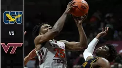 Coppin St. vs. Virginia Tech Men's Basketball Highlights (2020-21)