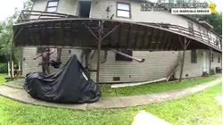 Video: US Marshals Fall Through Deck While Carrying out Warrant