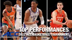 2021-22 ACC Basketball Top Performances (2022 ACC Tournament)