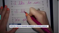Bill to teach cursive in NJ schools reaches governor's desk
