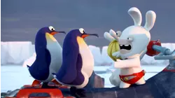 Rabbid 000 vs. The Penguins