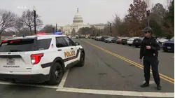 Armed man wearing tactical vest ran toward Capitol, apprehended by police