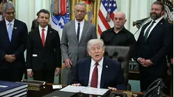 Trump Says Iran 'Got a Little Cute' During Executive Order Signing