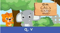 Cal's Sound Yard: q, v