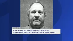 One dead, another in serious condition after Stratford hit-and-run