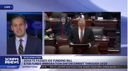 Senate passes ICE, Border Patrol funding after fight over Trump settlement fund