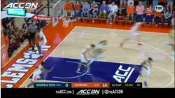 Georgia Tech vs. Clemson Basketball Highlights (2018-19)
