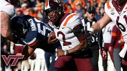 Virginia Tech's Hendon Hooker Burns Rubber On The Cavaliers