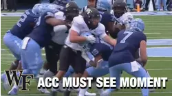 WF Defensive Lineman Rondell Bothroyd Looks Like Aaron Donald With 2-Player Tackle | ACC Must See Moment