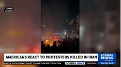 Americans react violent crackdown on protesters in Iran