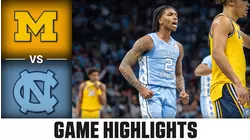 Michigan vs. North Carolina Men's Basketball Highlights (2022-23)