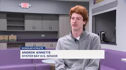 Scholar Athlete:  Andrew Jennette, Oyster Bay