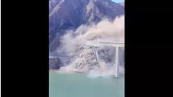 China's recently opened Hongqi Bridge collapses after landslide