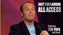 Tom Papa, Daniel Sloss, Trevor Boris, and Mark Little