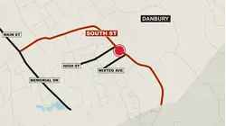 Sugar Hollow Road shut down after serious crash in Danbury
