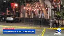 Police searching for suspect after people stabbed in Santa Barbara
