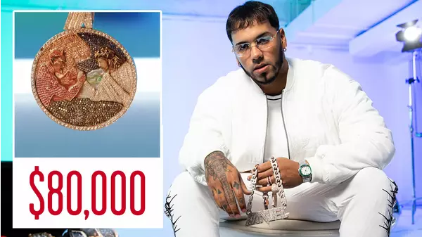 Anuel AA Shows Off His Insane Jewelry Collection - GQ | Xumo Play