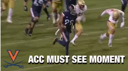 Virginia's Keytaon Thompson's Dazzling Touchdown Run | ACC Must See Moment
