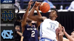 Notre Dame vs. North Carolina Condensed Game | 2020-21 ACC Men's Basketball
