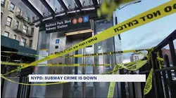 NYPD and MTA say subway crime is down