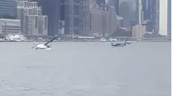 Passengers describe seaplane's harrowing hard landing in NYC river