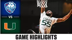 St. Francis Brooklyn vs. Miami | ACC Men's Basketball Highlights (2022-23)