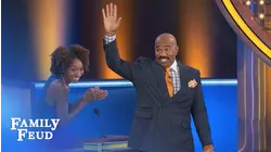 Knock me OUT, BABY!!! | Family Feud