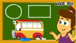 Learn Shapes While Building A Bus - With Recap