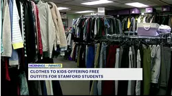 Stamford students get free outfits as Clothes To Kids opens for fall