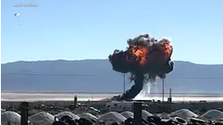 Pilot safe after F-16 fighter jet crashes in San Bernardino County during training mission