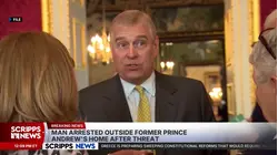 Man arrested for weapon after threat to former Prince Andrew