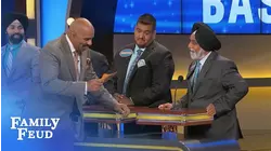 Gurbinder sure didn't see THAT MOVIE!!! | Family Feud