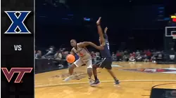 Xavier vs Virginia Tech Men's Basketball Highlights (2021-22)