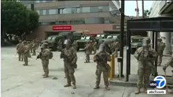 Another 1,350 National Guard troops being withdrawn from Los Angeles, Pentagon says